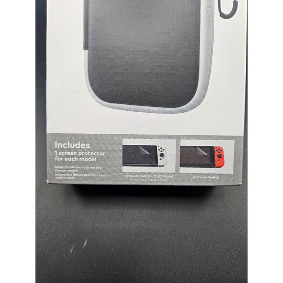 Nintendo Switch Carrying Case with Screen Protectors Travel Set - Picture 3 of 4